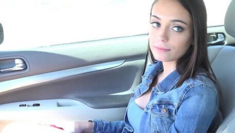 Ashly Anderson is a skillful brunette who loves bouncing on a dick