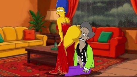 Simpson characters enjoy sexual and kinky perversions in this cartoon parody