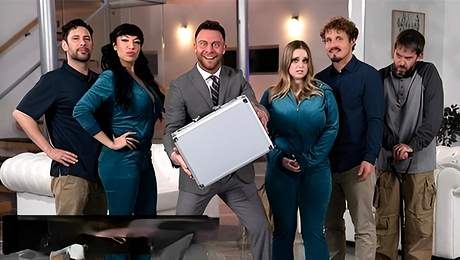 Pornstar smut with sexy Tommy Pistol and Codi Vore from