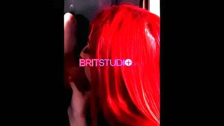 Amorous doll's red head porn